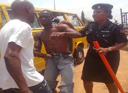 Lagos motor park touts