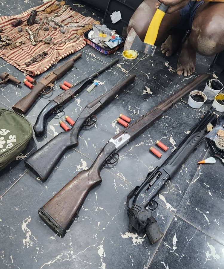 Illegal arms