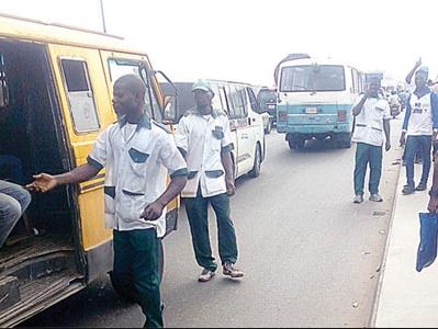 Traffic touts in Lagos 2