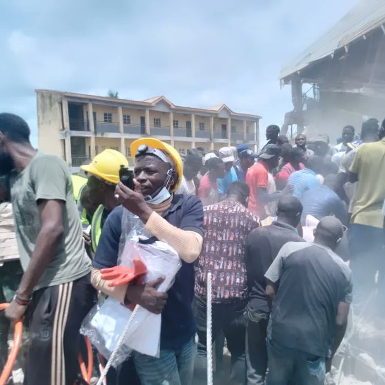 Collapsed school building 2
