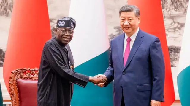 Tinubu and Chinese President