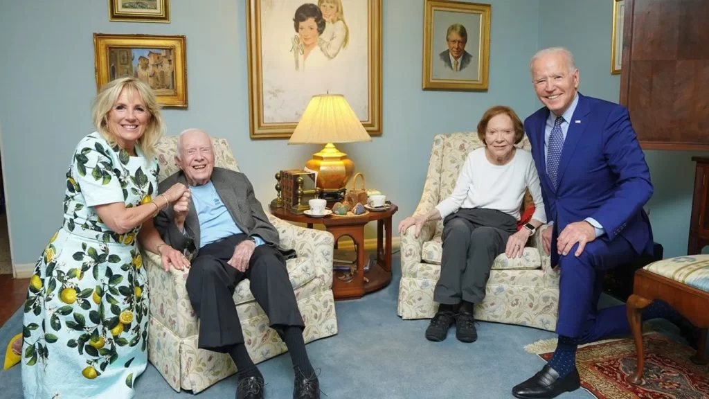 Jimmy Carter and Biden