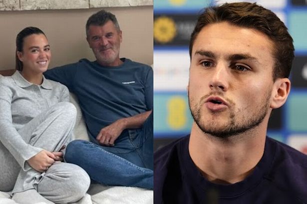 Keane ‘rebukes’ future son-in-law who scored against Ireland 1 Keane daughter Leah and Harwood Bellis