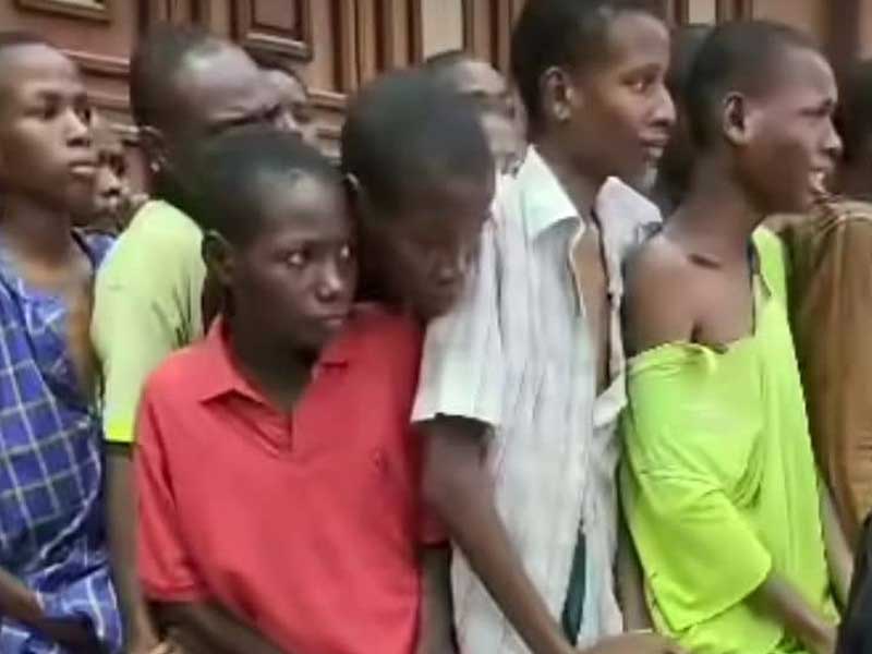 Protesters charged to court