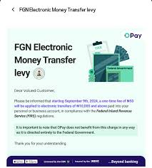 E transfer levy