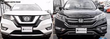 Nissan and Honda cars