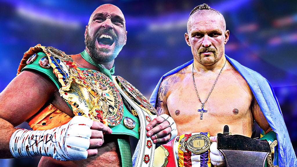 Usyk and Fury 2