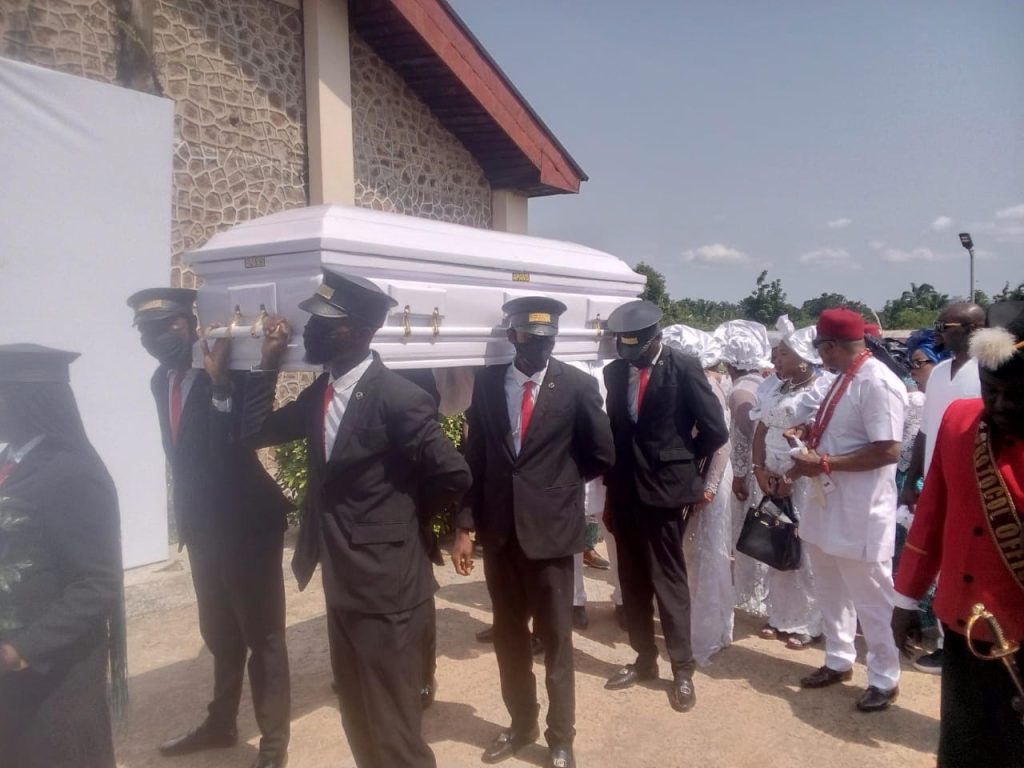 Humphrey Nwosu burial