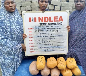 NDLEA female suspects